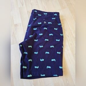 Knickerbocker Vintage Design Whale Shorts Size 36